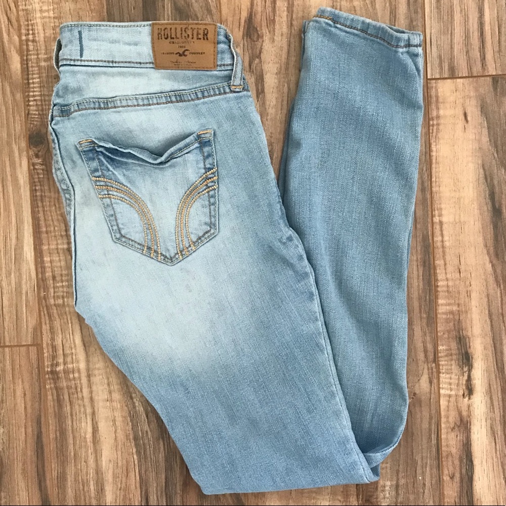 Hollister light blue jeans